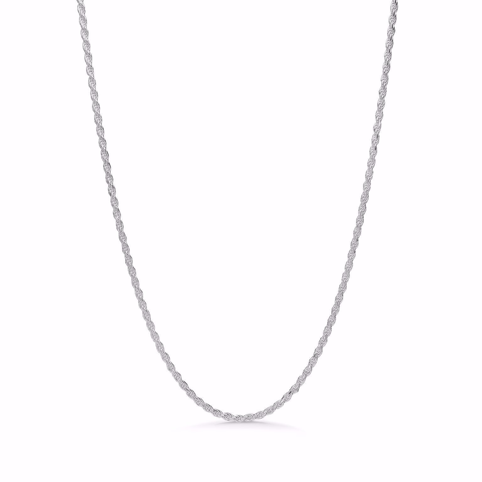 0003895_seville-lana-halskde-cordel-425cm-895642 Seville Jewelry Lana halskæde - sølv - Billede 1