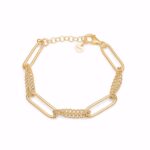 Seville Jewelry armbånd - forgyldt sølv