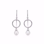 Seville Jewelry Vita øreringe - sølv