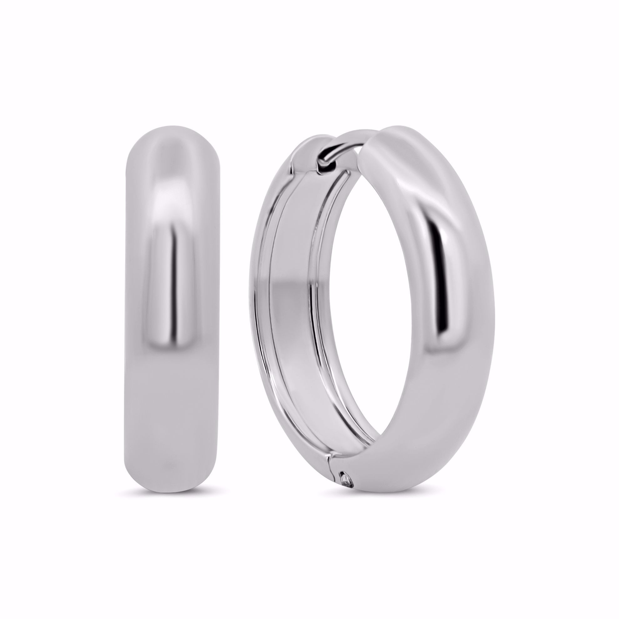 0009987_creoler-rustfrit-stal-co88-8ce-70650 CO88 Hoops øreringe - rustfrit stål - Billede 1