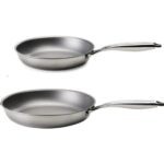 Cook & Baker Premium 3-ply Titanium pandesæt, 24cm/28cm