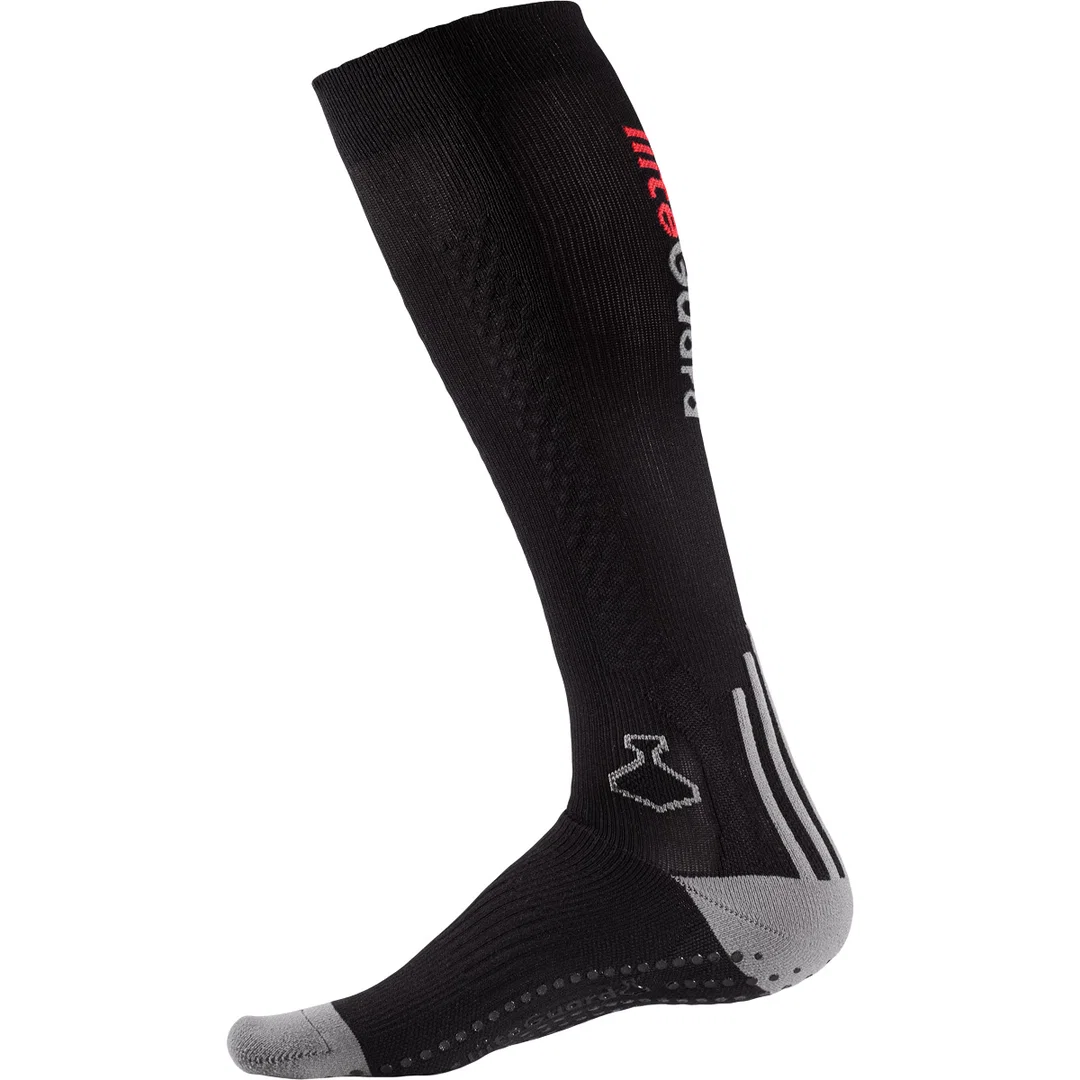 1140-LG1003_BLACK_01 Liiteguard Shin-Tech løbestrømper - flere farver - Billede 1