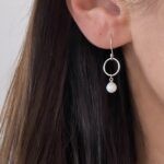 Seville Jewelry Vita øreringe - sølv - Billede 2