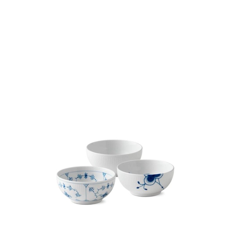 5705140713890 Royal Copenhagen History Mix skålesæt (3 stk) - Billede 1