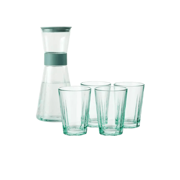 Rosendahl karaffel m. glas Rosendahl Grand Cru Recycled karaffel & vandglas - Billede 1