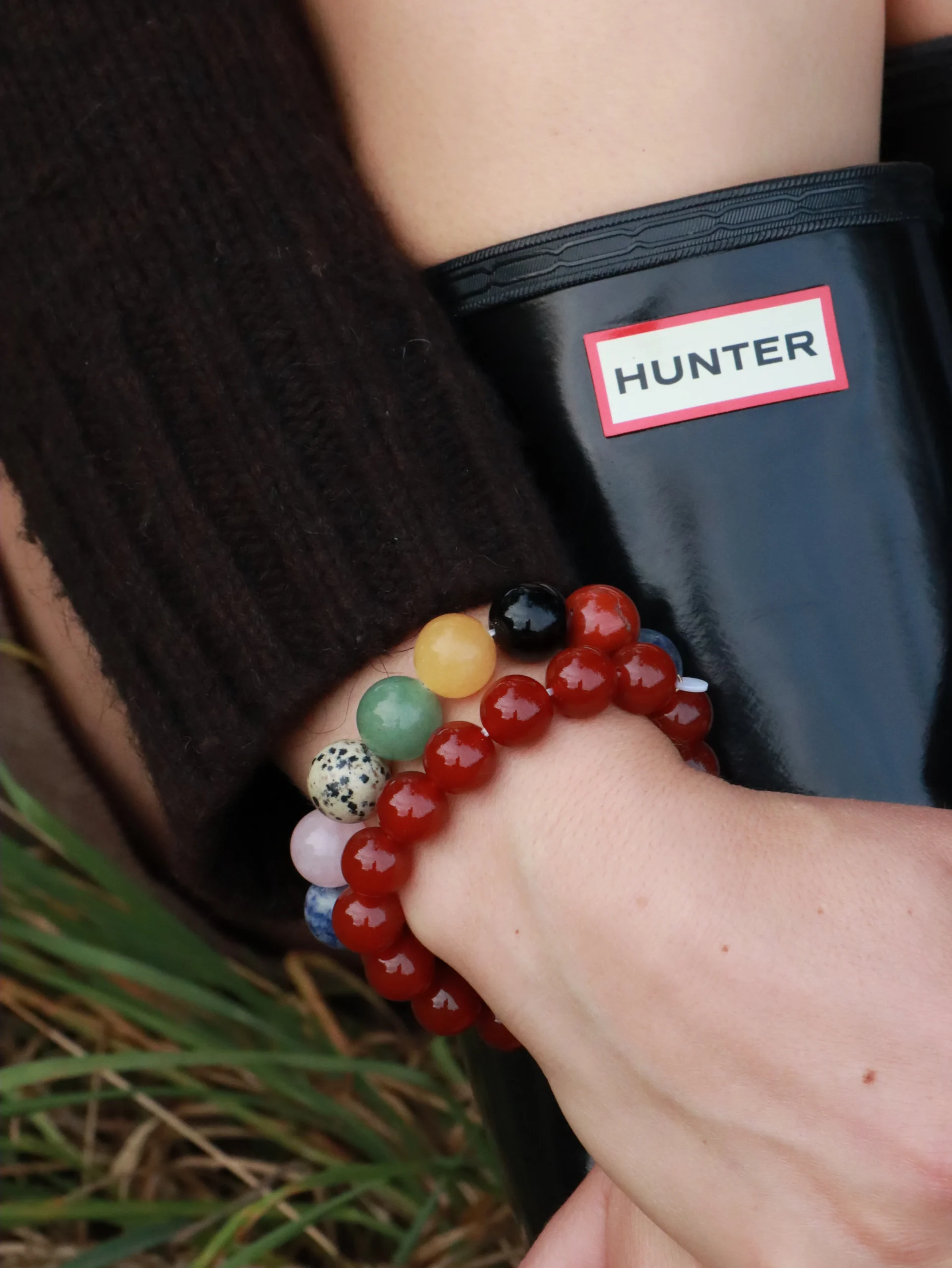 SoiKrystalArmbaandChunkyPalette-DENBLAaDOeRiKoege_3 Soï Krystal Chunky armbånd - flere farver - Billede 1