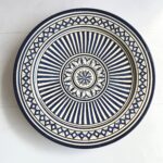 Marokkansk fad 35cm - flere farver